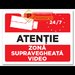 Indicatoare pentru supraveghere video non stop